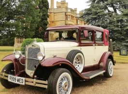 Vintage wedding car hire in Letchworth